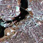 image satellite d'Ottawa